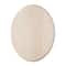 Basswood Oval Plaque by Make Market&#xAE;